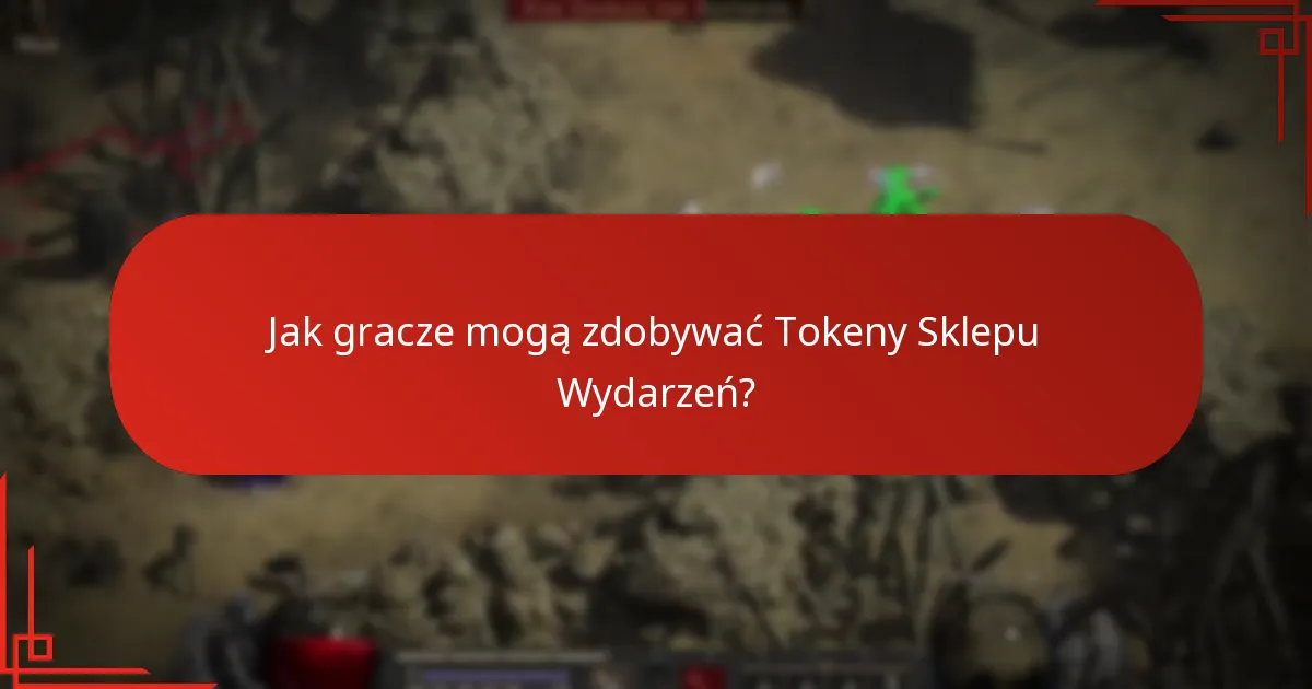 Jakie są różnice między tokenami Sklepu Wydarzeń a innymi walutami w grze?