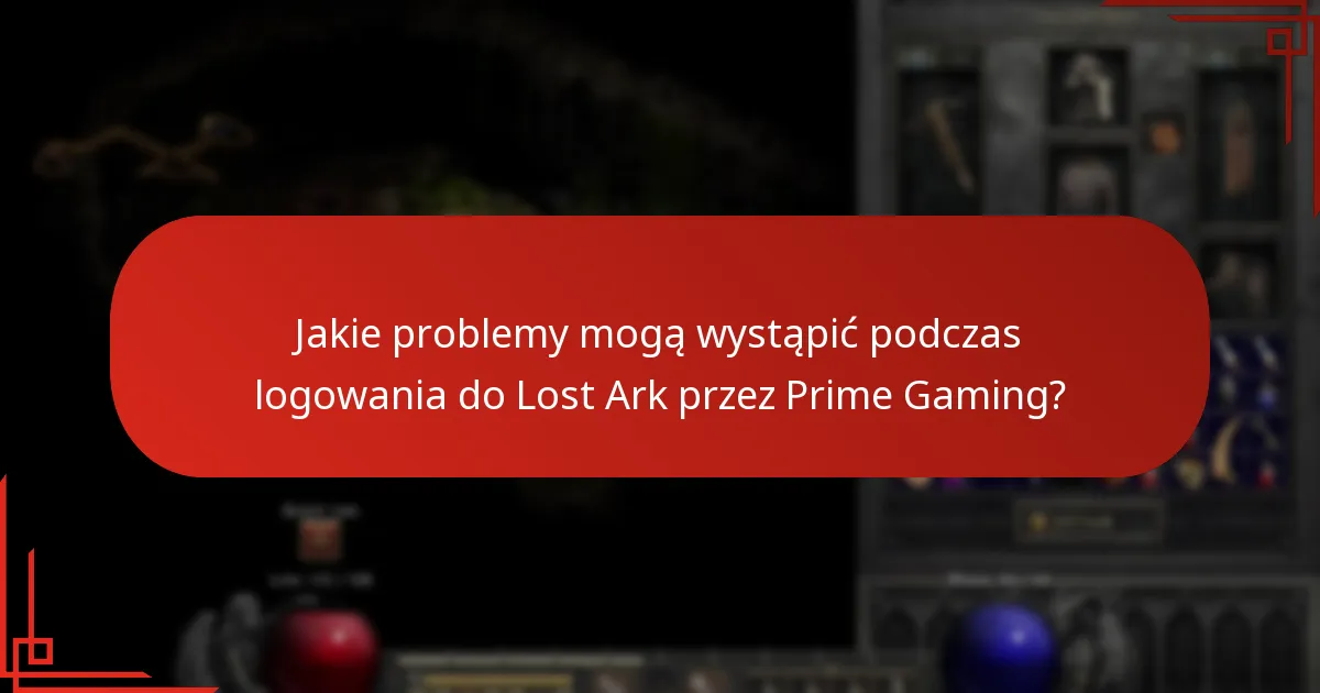 Jak użytkownicy mogą rozwiązywać problemy z logowaniem do Lost Ark przez Prime Gaming?
