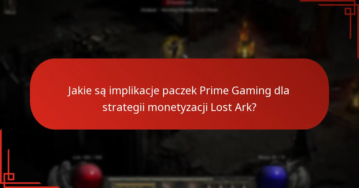 Które paczki Prime Gaming były najpopularniejsze wśród graczy Lost Ark?