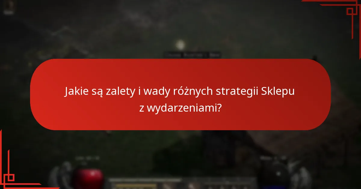 Jak nagrody w Sklepie z wydarzeniami porównują się do innych sklepów w grze?